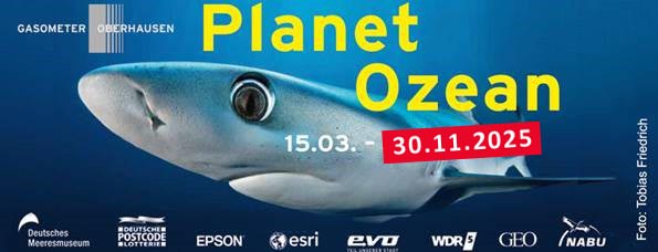 Plakat zur Ausstellung Planet Ozean