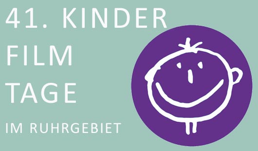 Logo der 41. Kinderfilmtage im Ruhrgebiet