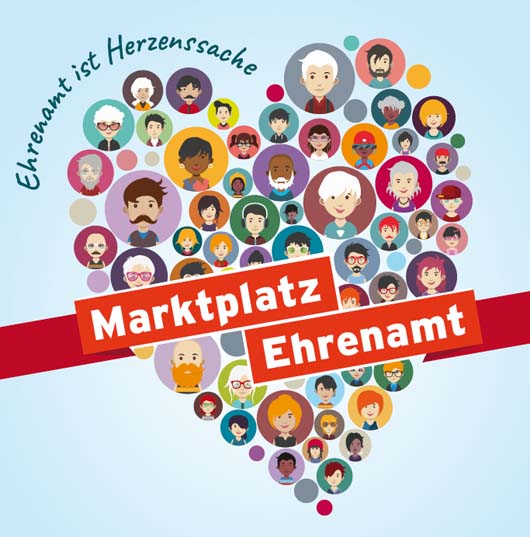 Plakat Marktplatz Ehrenamt Oberhausen