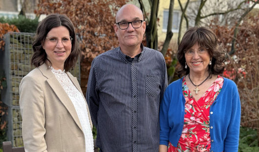 : v.l. Aline Schulte, Andreas Bechert, Mathilde Horsthemke (Foto: Stadt Oberhausen)