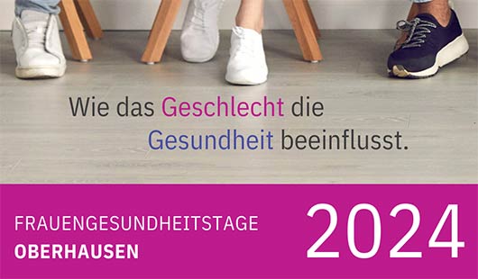 Ausschnitt aus dem Flyer zu den Frauengesundheitstagen. Foto: Netzwerk Frauengesundheit Oberhausen