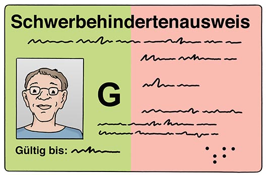 Schwerbehindertenausweis G