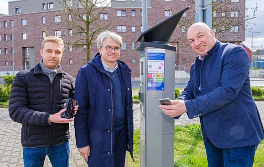 Parkgebühren digital mit dem Handy zahlen 