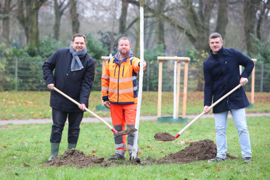 Oberhausen pflanzt den tausendsten Baum