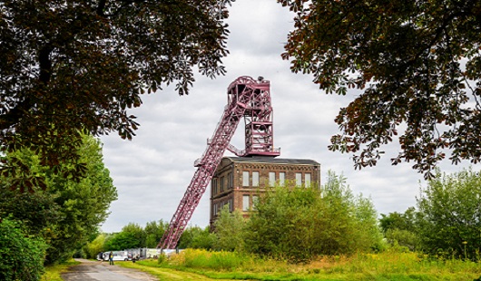 Auf dem Gelände der Zeche Sterkrade entsteht ein neues Quartier. Foto: Stadt Oberhausen/Tom Thöne